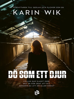 cover image of Dö som ett djur